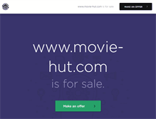 Tablet Screenshot of movie-hut.com